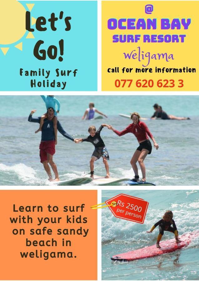 Ocean Bay Surf Resort Weligama Esterno foto